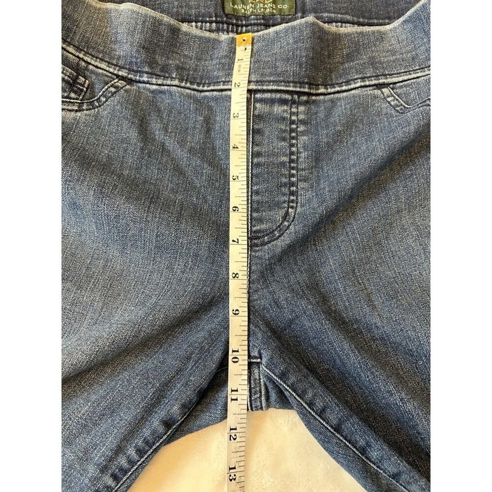 Ralph Lauren Jeans Co. Jeans/Jeggings Women's Size 14 Pull On Med. Wash Denim - Picture 4 of 7